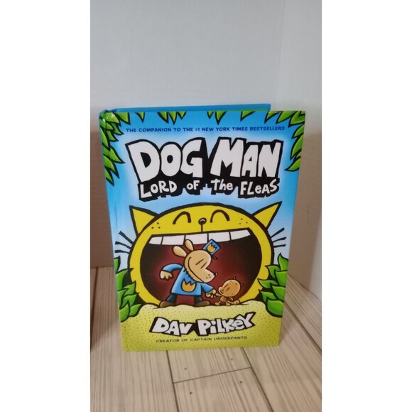 Lot of 2 Books Diary of a Whimpy Kid The third Wheel & Dog-Man Lord Of the Fleas - Picture 6 of 6